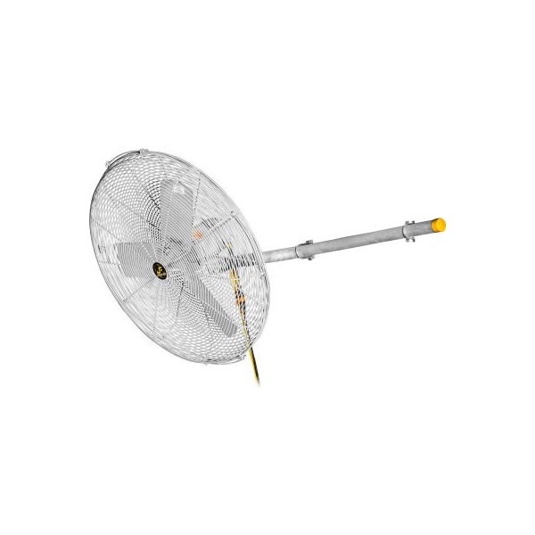 Hunter Fan Co. Jan Fan Jan Fan 20in C-Channel Mount Fan w/ Drop Cord Switch, 2 Speed, Silver, 3PK JF-CCM20-DCS-S - main